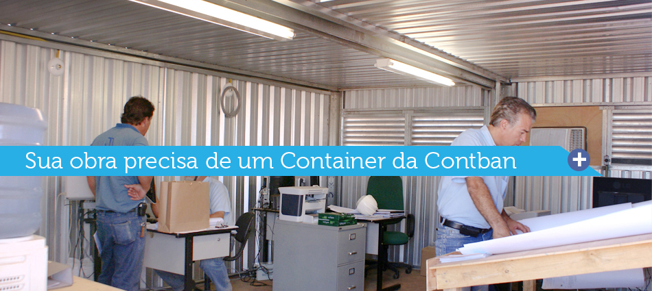 Sua Obra precisa de um Conteiner da Contban (Clique para saber Mais)